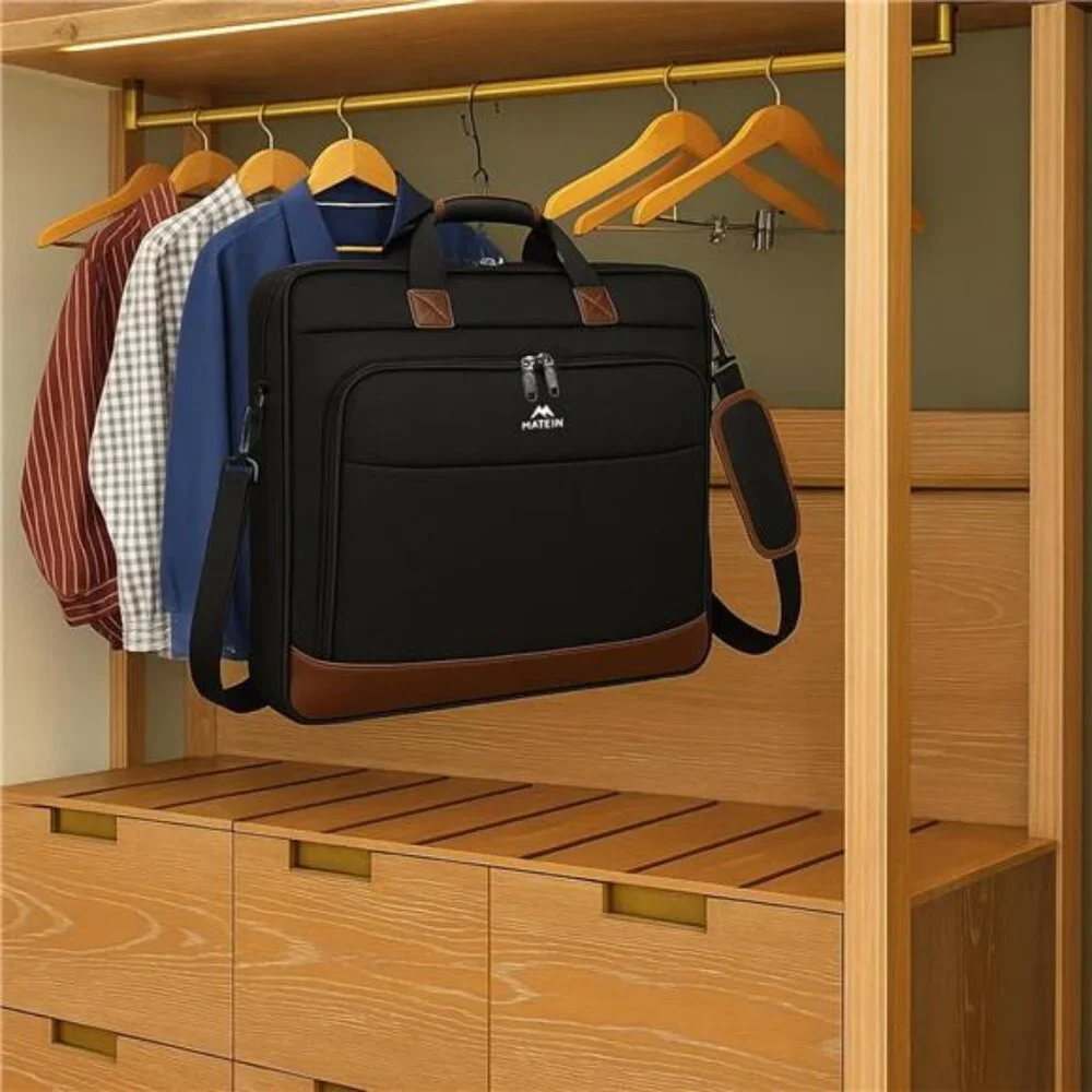 New Suit Garment Bag for Travel, Large Garment Bags for Hanging Clothes